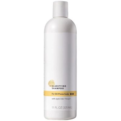 (1 pack) Clarifying Shampoo with Apple Cider Vinegar for Oily Scalp, Sulfate & Paraben Free, 11 oz