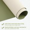 INCREWAY Dresser Protector Mat Makeup Pad Leather Material Waterproof and Oil-Proof Double-Sided Non-Slip Table Protector Craft and Nail Art Table Mat Office Writing Board (White-Green) view 4