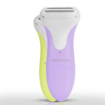 PINKPAPAYA Women's Electric Shaver & Bikini Trimmer  Painless Hair Removal for Legs, Underarms,Bikini Line & Pubic Area,Waterproof Wet & Dry Razor,Cordless Travel Essential.20251127