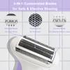 PINKPAPAYA Women's Electric Shaver & Bikini Trimmer  Painless Hair Removal for Legs, Underarms,Bikini Line & Pubic Area,Waterproof Wet & Dry Razor,Cordless Travel Essential.20251127 view 4