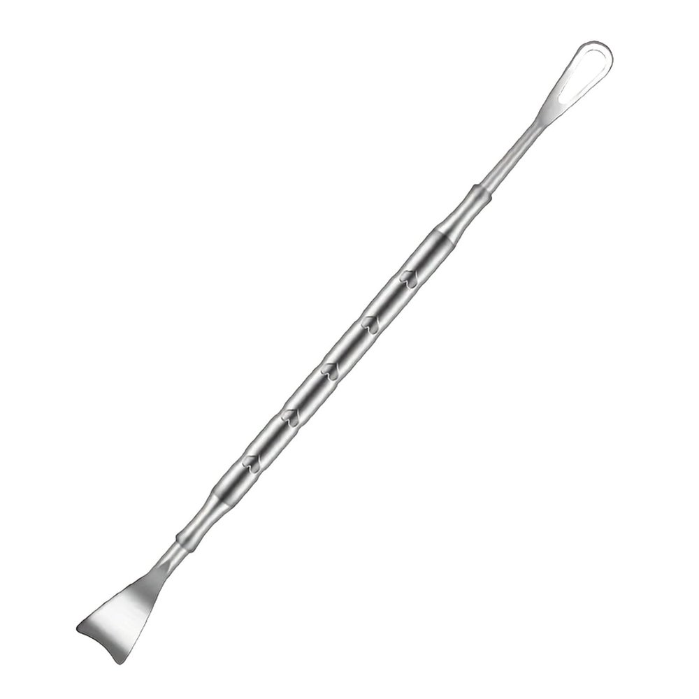 Acne Extractor Tool 2 Pack Blackhead Remover Kit Stainless Steel Pimple Popper with Anti Scratch Design for Face and Nose Pore Cleaning Facial Treatment at Home Travel Skin Care (Silver)