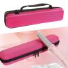 Hair Curler Storage Bag EVA Travel Case for Straighteners and Curling Irons with Cord Pocket 14.17x3.15x2.56 inch- view 2
