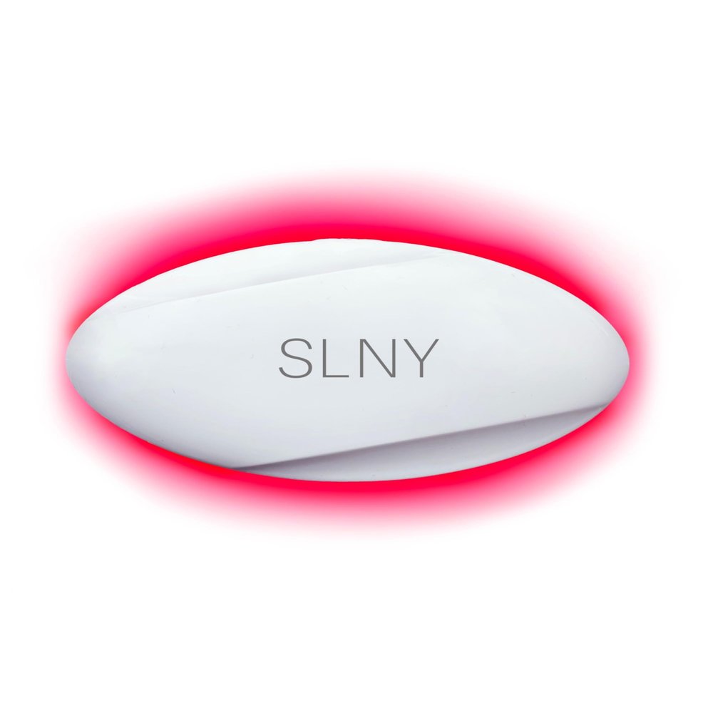 SLNY IR + LED Lip Volume Pro, Light Therapy Device for Plump Lips, Collagen Stimulation, Hydration, Hands-Free, Rechargeable, 10-Minute Timer