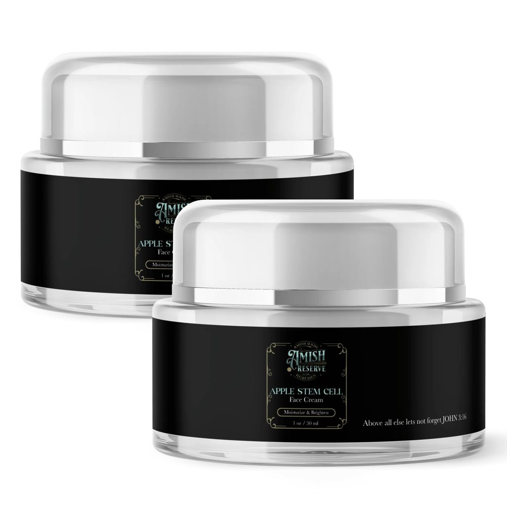 Amish Reserve Apple Stem Cell Face Cream, Anti-Aging Moisturizer, 1 oz, Ultra-Hydrating (2)
