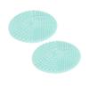 Silicone Makeup Brush Cleaning Mat Round Portable Cosmetic Brush Cleaner Pad for Sponge and Brushes 10pcs Soft Reusable Travel Friendly view 2