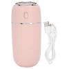 USB Facial Mist Sprayer 300ml Quiet Nano Fine Spray Humidifier with Night Light for Skin Moisturizing and Sleep Enhancement ABS Material (Roseate) view 1