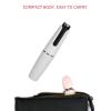 USB Charging Handheld Facial Mist Sprayer Portable Nano Cooling Skin Moisturizing Spray Rechargeable Lightweight for Home Office Travel ABS Material 7ml Water Tank (White) view 2