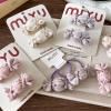 1 Pair Hair Ties Soft Stretchy Elastic Bands Nonslip Design For School Play Party Outfits Lightweight Candy Hair Scrunchies view 2