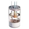 Automatic Makeup Brush Cleaner and Dryer, Sonic Vibration Deep-Cleaning Tool with Visible Chamber, Multi-Brush Cleaning, Gentle Water Spin, Dustproof Storage for Beauty Tools view 1