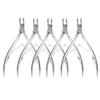 For 1 Pack Stainless Steel Cuticle Scissors - Professional Thin Blade Nail Clippers for Manicure, 5pcs, BH01 ERBUFAY view 1