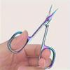 For 1 Pack Stainless Steel Cuticle Scissors - Professional Thin Blade Nail Clippers for Manicure, 5pcs, BH01 ERBUFAY view 2