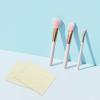 HAKIDZEL 100pcs Soft Velvet Facial Oil Absorbing Sheets for Face Oily Skin Control Portable Blotting Papers for Men and Women Fresh Makeup Touch-up view 4