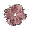 Lacy Hair Tie Elastic Scrunchies Ruched French Rings For Elegant Updos Suitable For Long Ponytail Trendy Accessory view 1