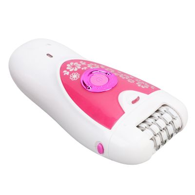 FILFEEL Women's R-Shaped Depilator with LED Light 2 Replaceable Heads USB Rechargeable Hair Removal Trimmer for Portable Grooming -