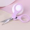 Beaupretty Stainless Steel Eyebrow Scissors Small Curved Grooming Trimmer for Men and Women Lightweight Rust-resistant Beauty Tool for Eyelashes Facial and Nose Hair Shaping view 4