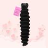 20 Inch Deep Wave Bundles Human Hair 100% Unprocessed Brazilian Virgin Hair 16A Raw curly human hair bundles 1 Bundle Weave Curly Bundle Natural Black view 4