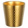 GALPADA Stainless Steel Shaving Bowl for Men Shave Cup with Stylish Hammered Pattern Reusable Lather Soap Bowl for Daily Wet Shaving view 1