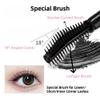 Mascara in Black, Waterproof Mascara with Special Brush for Sparse/Short Eyelashes, No Clumping, Easy to Apply, Natural, Long-Lasting view 2