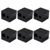 GALPADA 6pcs Dual Makeup Pencil Sharpener for Eyebrow Eyeliner and Lipliner Pencils Portable Cosmetic Sharpener for Women Precise Sharpening Without Chipping Compact Beauty Tool view 1