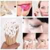 100/200Pcs 6 Inch Long Wooden Handle Cotton Swabs Single-Head Steriles Stick Applicator For Wound Makeup Long Wooden Handle Cotton Swab view 3