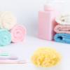 Beaupretty Natural Honeycomb Bath Sponge Soft Gentle Scrubber for Delicate Skin Super Absorbent Shower Sponge for Boy Girl Multi-use Cleansing Tool for Baths and Facial Care view 3