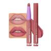 2-IN-1 Lipstick Lipliner, Velvet Matte Finish, Smooth & Plump, 12 Universal Lip Color-Nude Pink Rose Mauve Berry Plum, Creamy Formula for Lip Makeup, All-Day Wear, Cruelty-Free (#01 PEONY CRUSH) view 1