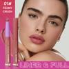 2-IN-1 Lipstick Lipliner, Velvet Matte Finish, Smooth & Plump, 12 Universal Lip Color-Nude Pink Rose Mauve Berry Plum, Creamy Formula for Lip Makeup, All-Day Wear, Cruelty-Free (#01 PEONY CRUSH) view 2