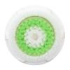 Facial Cleansing Brush Head Soft Dense Foam Deep Cleaning Makeup Remover for Electric Face Cleaner Daily Skin Care ABS Material (Green) view 2