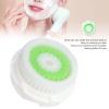 Facial Cleansing Brush Head Soft Dense Foam Deep Cleaning Makeup Remover for Electric Face Cleaner Daily Skin Care ABS Material (Green) view 4