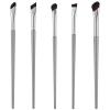 5 Pack Angled Eyeliner Brush, Concealer Brush, Eye Brow Angle Brow Brushes Flat Gel Eye Makeup Contour for Precision Application Beauty Cosmetic Tool for Tinting With Soft Synthetic Hairs view 1