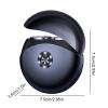 Electric Men, Rechargeable Cordless Trimmer Tool, Compact Size Grooming Travel Feature for Face, Abs Waterproof Shaving Device Details, Beard Shaver with Precision Edging Function, for Mustache view 2