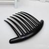 cunueae French 7-tooth Side Comb, Parisian Women's Hair Accessory/Clip, Decorative, Acrylic Crystal Long-tooth view 3