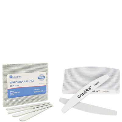 50PCS Mini Nail File & 24PCS Nail File 100/180 Grit