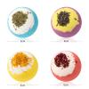 Distance Color Organic Bath Bombs XXL Gift Set, 12 Aromatherapy, Essential Oils Blend with Rose, Lavender, Chamomile Scents, Long Lasting Floaters for Women Men and Kids view 2