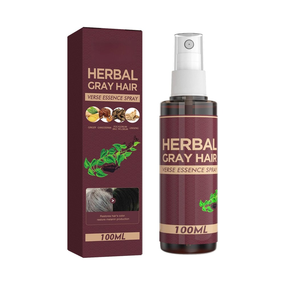 Herbal Hair Darkening Liquid Polygonum Multiflorum Herbal Essence Moisturizing Hair Care Shining Hair Darkening Hair Care Liquid
