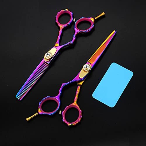 5.5inch Left Hand Professional Hair Scissors Barber Scissors Hairdressing Tools Hair Cutting Shears Sets Salon Haircut Kit