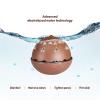 WASHWOW Electronic Bath Ball | Bath Ball-Firms Skin, Removes Smell of Older People, Portable for Outings | Bath Toy/Baby Bathroom Toys/Baby Cleaning Ball | Foot Bath Purifying Ball | WOW-2401 Brown view 2
