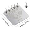Fake Nail Holder, Stable Magnetic Base Reusable Manicure Display Stand, DIY Nail Salon Supplies for Women, Mom, Wife, Girlfriend, Girls, Beginners, Professionals view 2