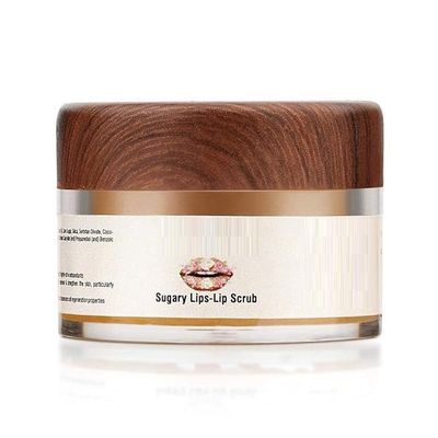 NS Sugary Lips - Lip Scrub (with Cane Sugar, Sunflower Oil & Mango Butter), Dead skin Removal, Brighter, Cleaner, Softer Lips, 15gm