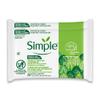 Simple Kind To Skin Micellar Makeup Remover Wipes - Face Wipes Instantly Remove Waterproof Makeup - Enriched with Vitamin B5 and E - Vegan - 2 pc view 1