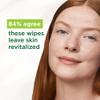 Simple Kind To Skin Cleansing Makeup Remover Wipes - Vegan Facial Cleanser Wipes with Vitamin B5 and E - Removes Waterproof Makeup - 4 pc view 3