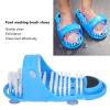 Estink Shower Foot Scrubber, Remove Dead Skin Relieve Pressure Massage Feet Cleaner with Suction Cups, for Bathroom Bathtub view 2