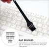 BETOOKY 25pcs Cleaning Brushes for Humidifier Hair Clipper Razor and Keyboard Portable Multi Use Cleaning Brush Set Black view 3