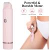 Denash Dual Head Electric Shaver, Trimmer for Body Hair and Smooth Shaving Head for Fine Hair, with 2mm Comb and Cleaning Brush for Women Men (Pink) view 3