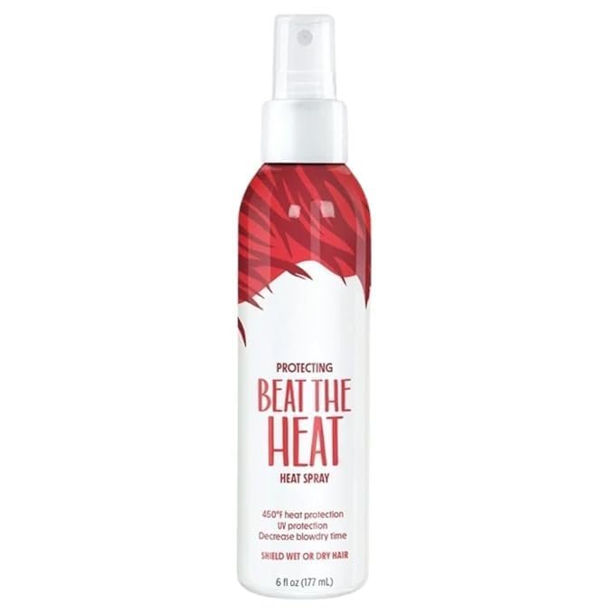 Beat the Heat Protectant Spray for All Hair Types, 6 oz (Pack of 1)