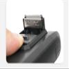Electric Shaver for Men, Rechargeable Cordless Razor with USB Cable and Cleaning Brush, Silver and Black view 1