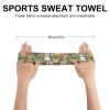BESCHOC Men & Women Sweatband Headband for Sports Tennis Gym Work Out (Kittens Flower Garden Cats) view 2