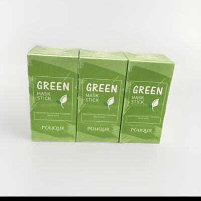 Bernada marketplacellc 3PCS Of Green Tea Deep Refresh Face Mask Stick  Gentle Cleansing, Oil Control, Green Tea Facial Mask Set