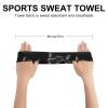 BESCHOC Cool Black Cat Print Headband Bandana Mens Head Wrap Womens Hair Band view 2