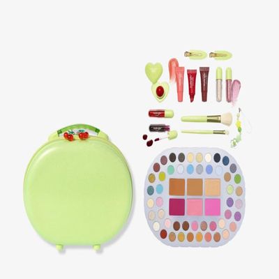JoyBright Beauty Box Be Cherry Makeup Set, Multi-Color Eyeshadow Palette with Lip Gloss and Cosmetic Tools